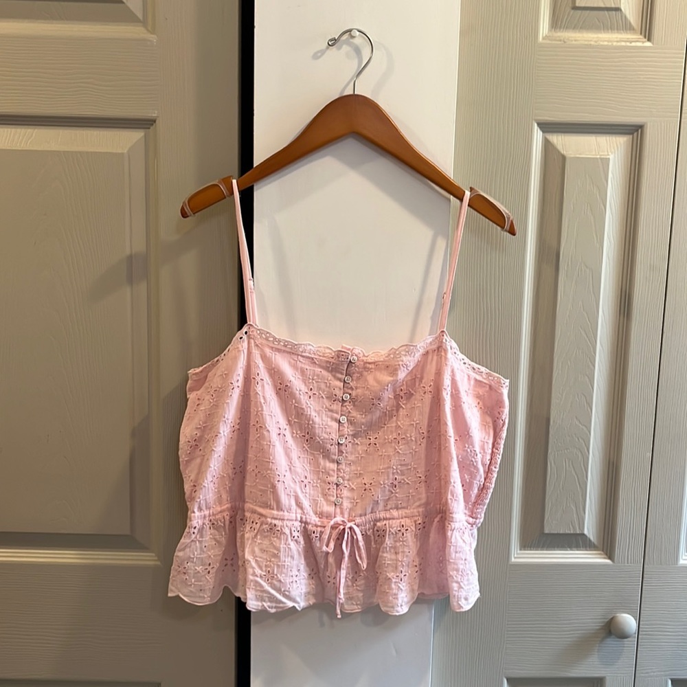 Aerie Eyelet Tank Top